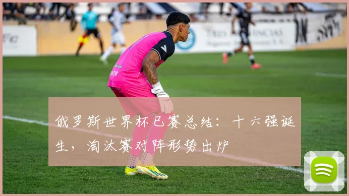 俄罗斯世界杯已赛总结：十六强诞生，淘汰赛对阵形势出炉