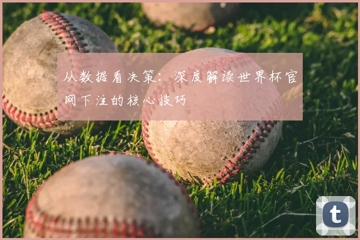 从数据看决策:深度解读世界杯官网下注的核心技巧