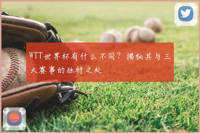 WTT世界杯有什么不同？揭秘其与三大赛事的独特之处