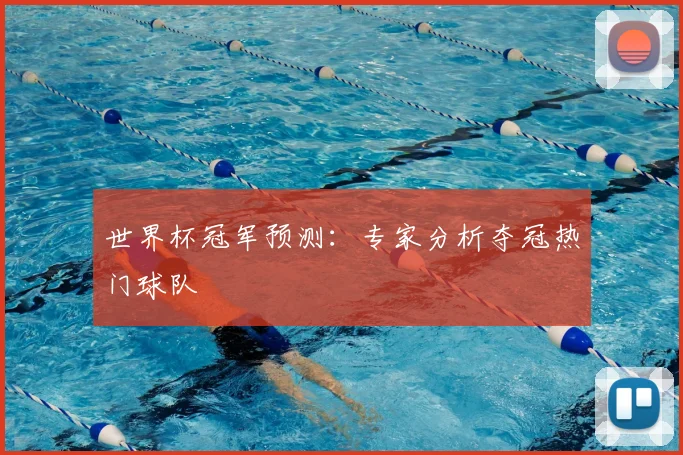 世界杯冠军预测：专家分析夺冠热门球队